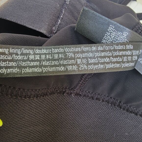 Victoria Sport size xs black racerback sports bra wireless strappy - Picture 5 of 5